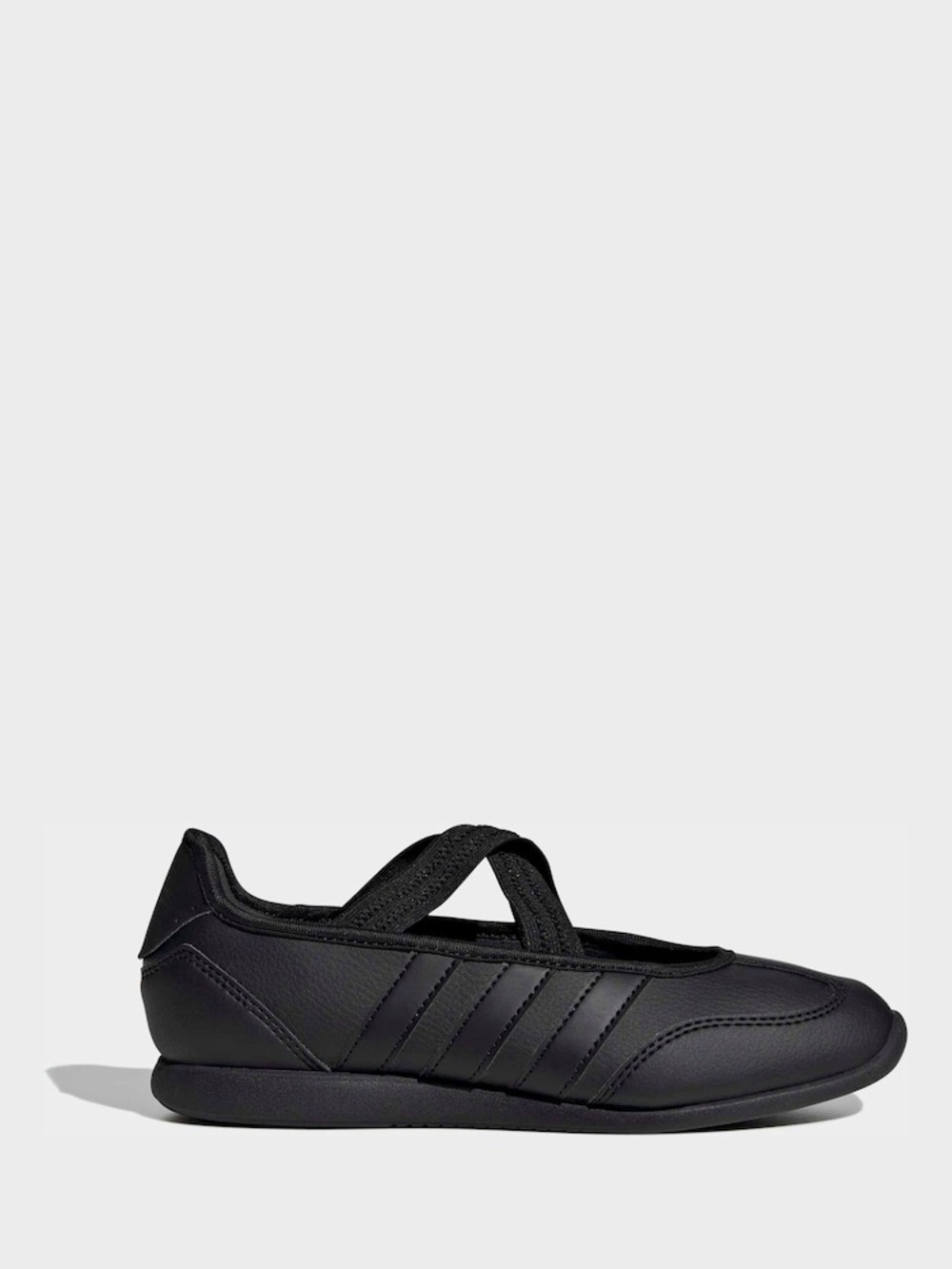 Adidas Black Elastic Mary Jane Shoes - Picture 2 of 7